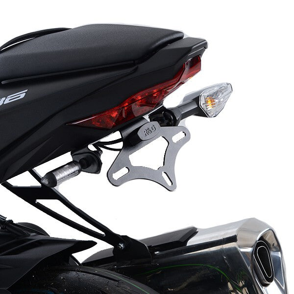R&G Racing Tail Tidy License Plate Holder Black for Kawasaki ZX-6R 19-20