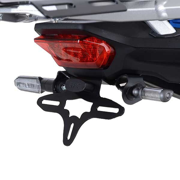 R&G Racing Tail Tidy License Plate Holder Black for Honda CRF1100L Africa Twin Adventure Sports/CRF1100L Africa Twin Standard Model 2020