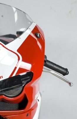 R&G Racing Mirror Blanking Plates Black for Ducati 1098R 07-08/1098S (All Years)/1198S 09-11/848 08-14