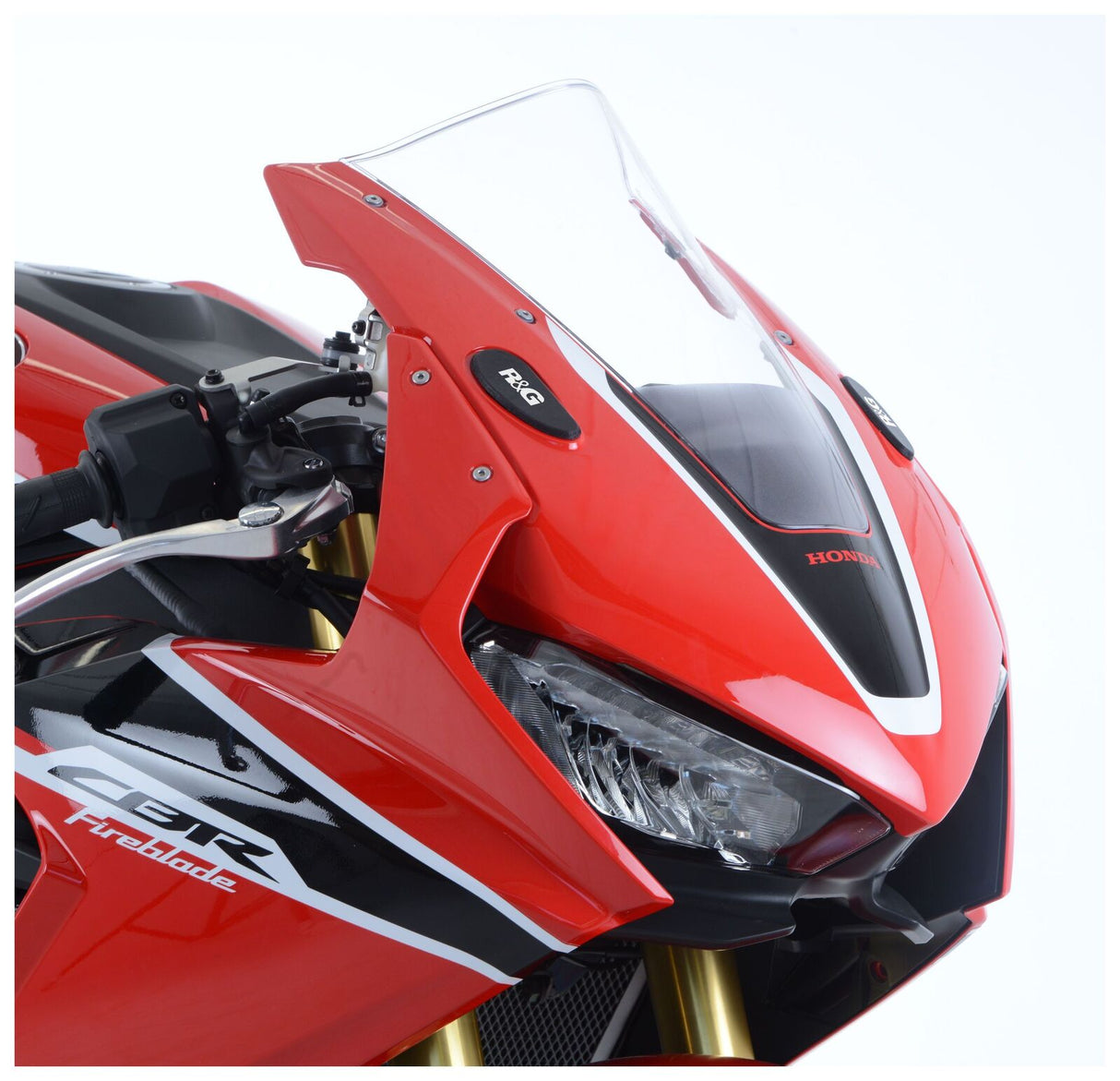 R&G Racing Mirror Blanking Plates Black for Honda CBR1000RR/RR SP/RR SP2 17-19/CBR1000RR-R Fireblade/Fireblade SP 2020