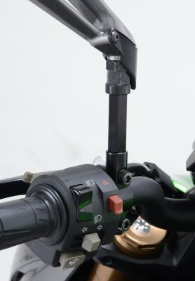 R&G Racing Mirror Risers M10 x 1.25 Right Hand Thread for Aprilia/Benelli/EBR/Honda/Husqvarna/Kawasaki/KTM/Triumph