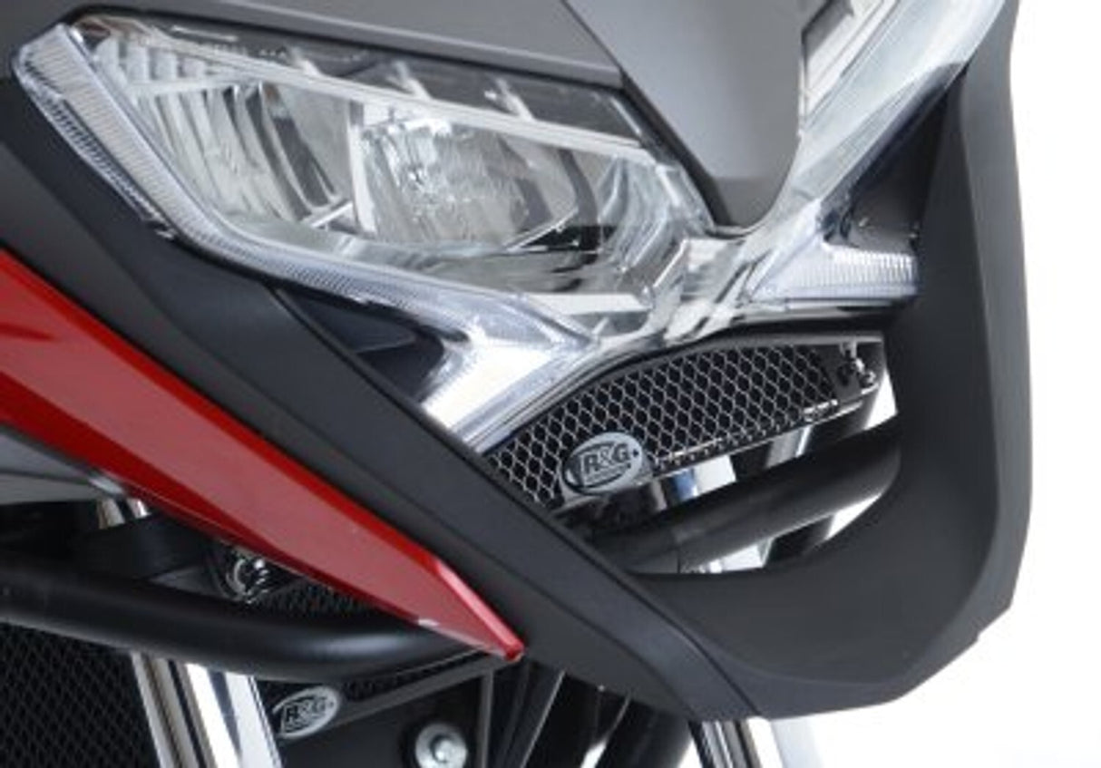 R&G Racing Oil Cooler Guard Black for Honda Crossrunner 15-18