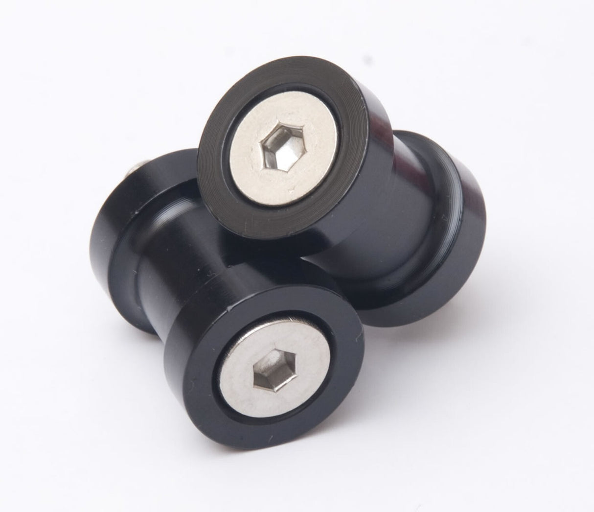 R&G Racing M6 Paddock Stand Bobbins Black for Yamaha FZ1 1000 06-15/YZF-R1 98-09/YZF-R1 SP/YZF-R1M 15-16/YZF-R6 99-16