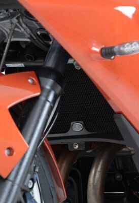 R&G Racing Radiator Guard Black for BMW F650GS 08-15/F700GS 13-18/F800 R 09-18/F800GT 13-18/F800S/F800ST (All Years)