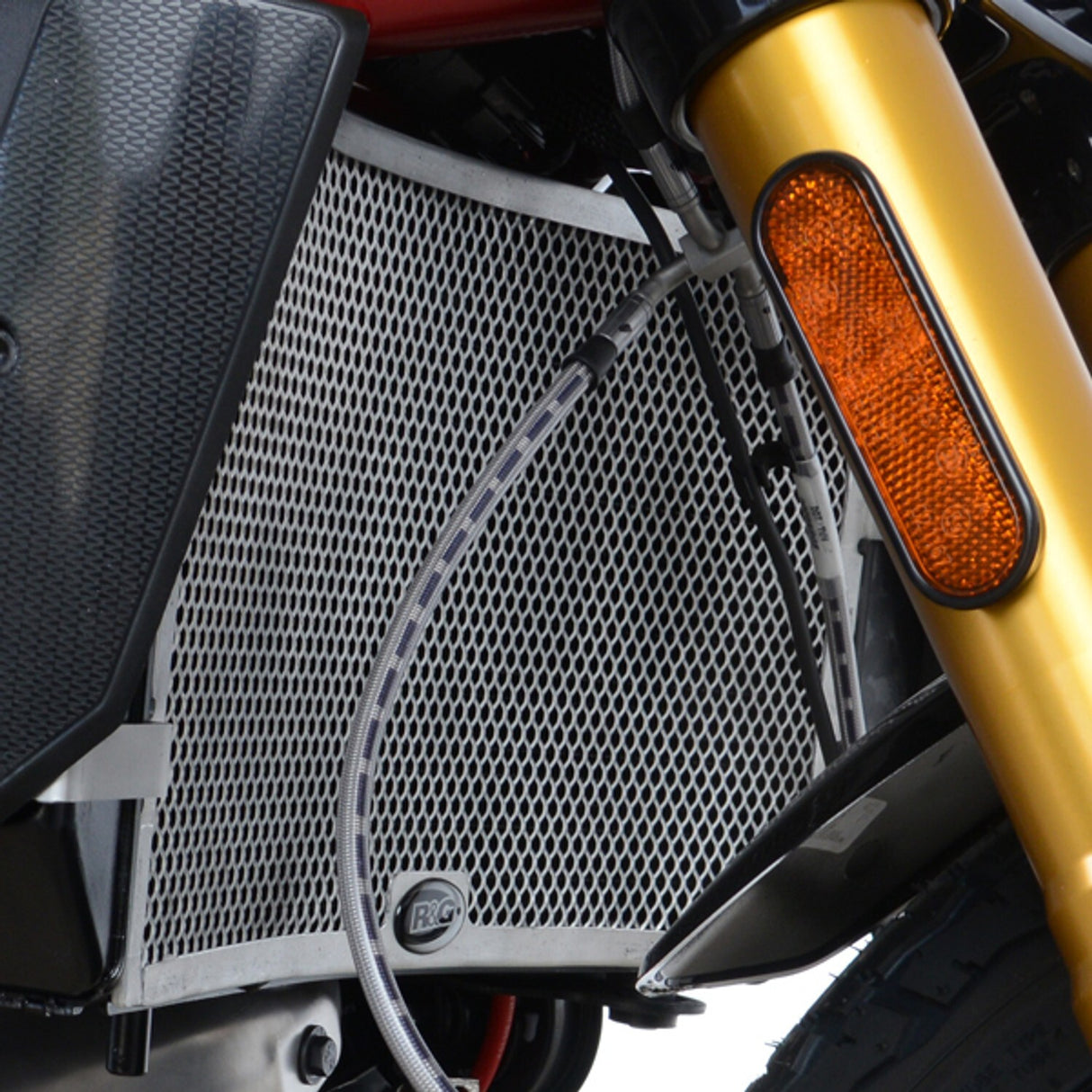 R&G Racing Radiator Guard Black for Indian FTR1200/S 19-