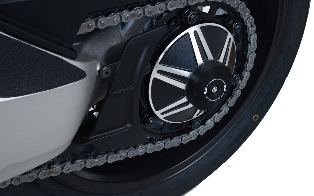 R&G Racing Spindle Blanking Plate Kit Black for Honda CB1000R/CB1000R PLUS 18-20