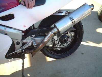 R&G Racing Toe Chain Guards Aluminium Silver for Honda RVF400 (NC35)/VFR400 (NC30) (All Years)