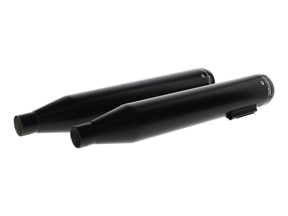 Rinehart Racing RIN-500-0505 3.5" Slip-On Mufflers Black w/Black End Caps for Indian Scout 15-Up