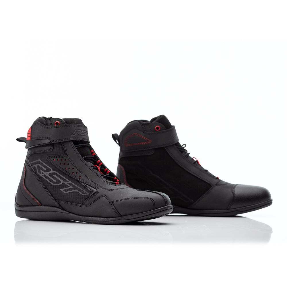 RST Frontier CE Black/Red Womens Boots