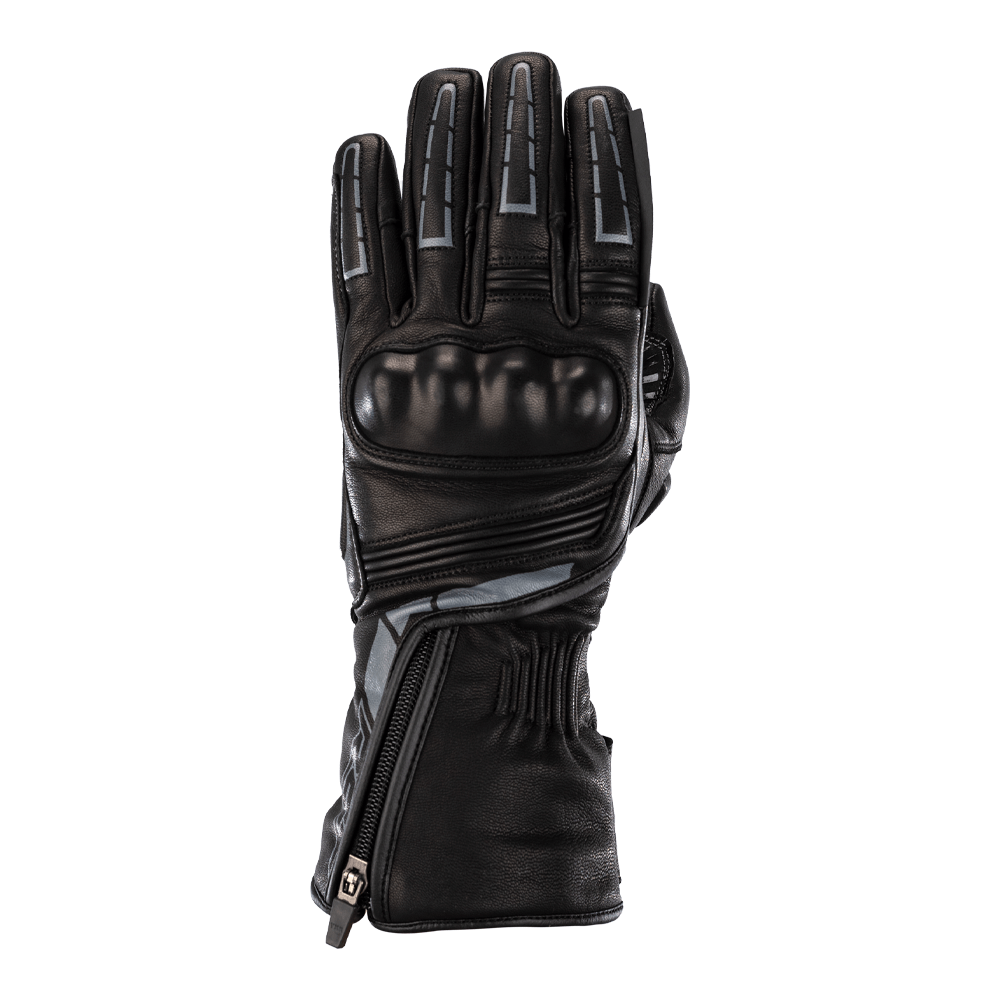 RST Storm 2 Leather CE WP Black Gloves