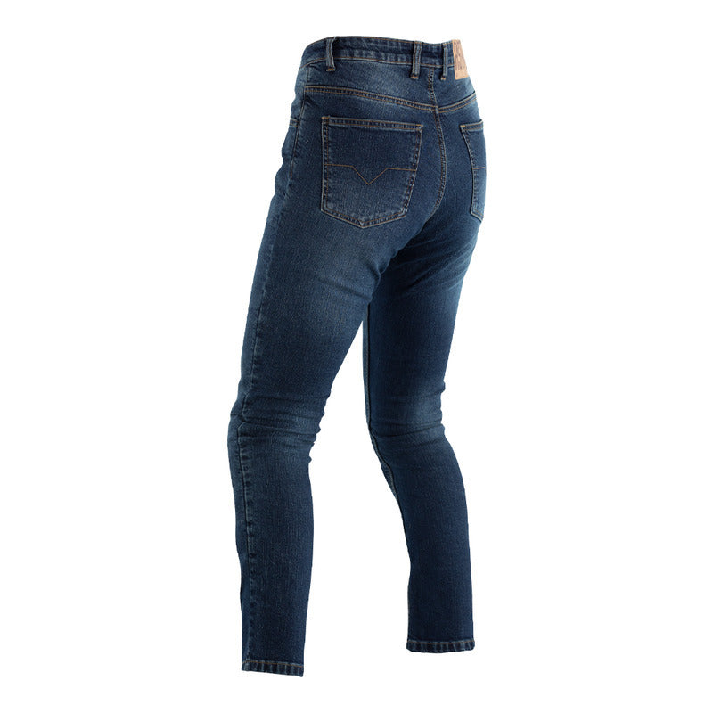 RST Tapered-Fit CE Blue Womens Reinforced Jeans