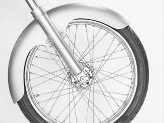 Russ Wernimont Designs RWD-1401-0001 4.5" Wide Long OCF Front Fender for Custom Application w/21" Front Wheel