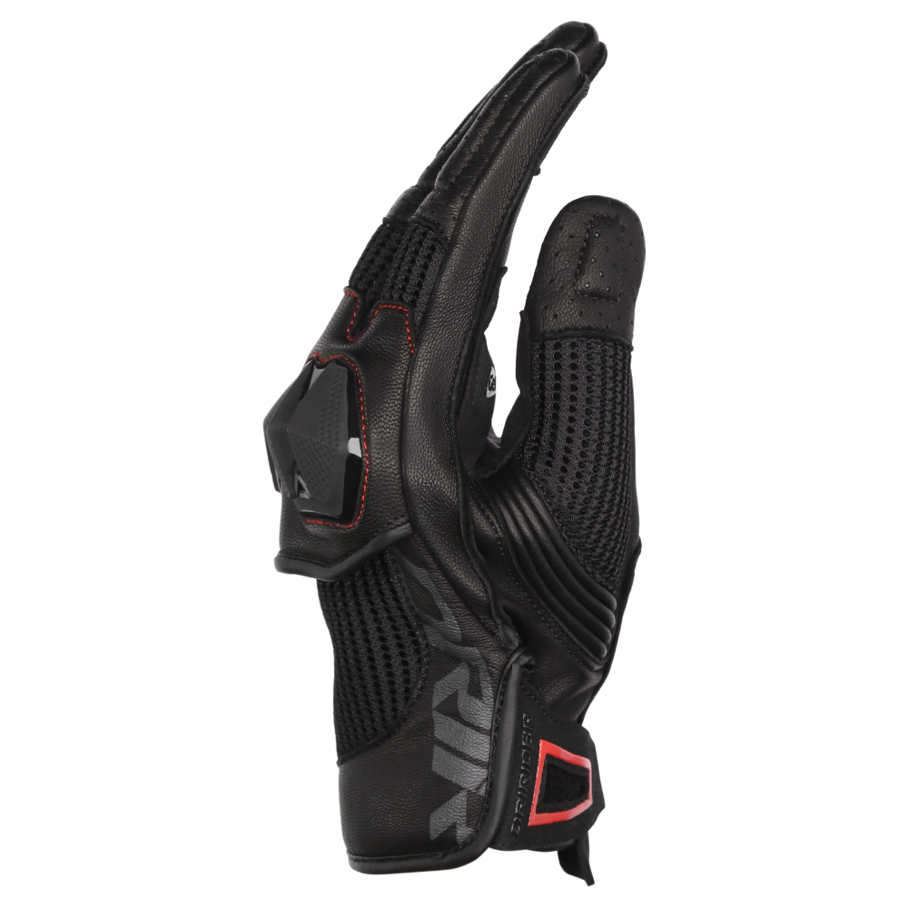 DriRider RX4 Black/Red Gloves