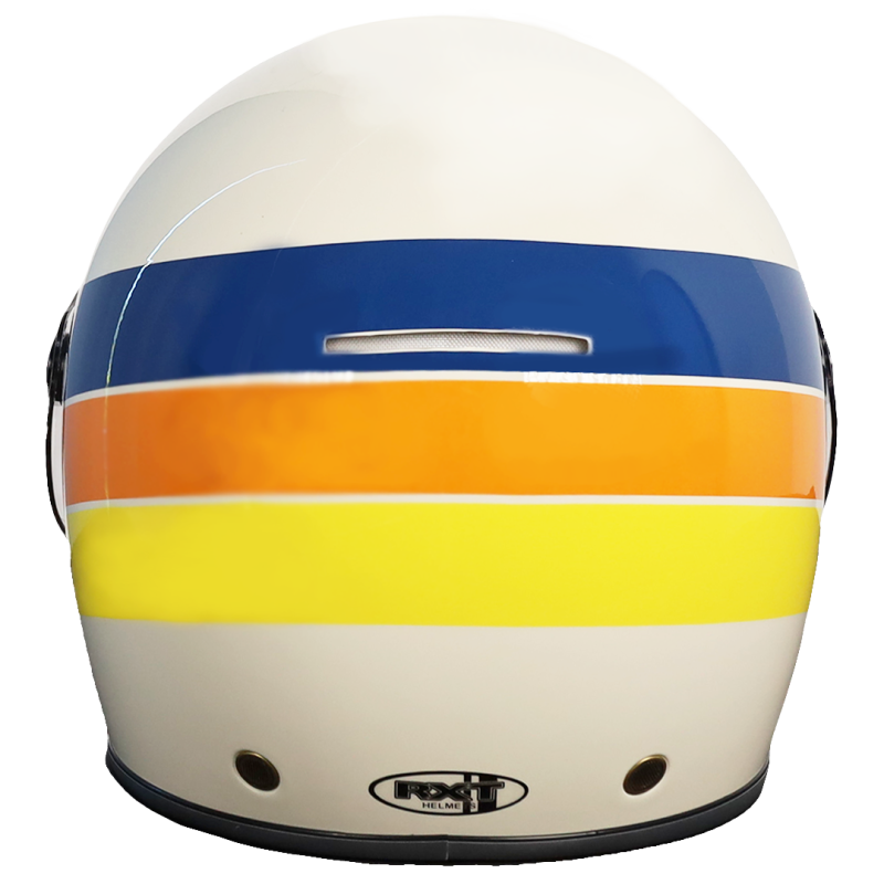 RXT 751 Stone Classic Stripe Gloss Helmet