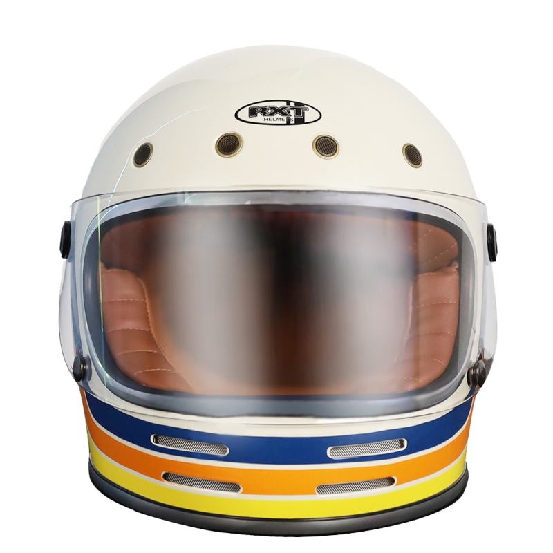 RXT 751 Stone Classic Stripe Gloss Helmet