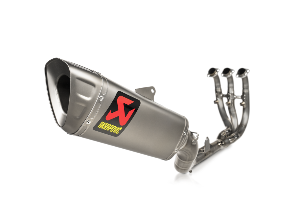 Akrapovic S-Y9R21-EET Racing Line Titanium Exhaust System for Yamaha YZF-R9 24-Up