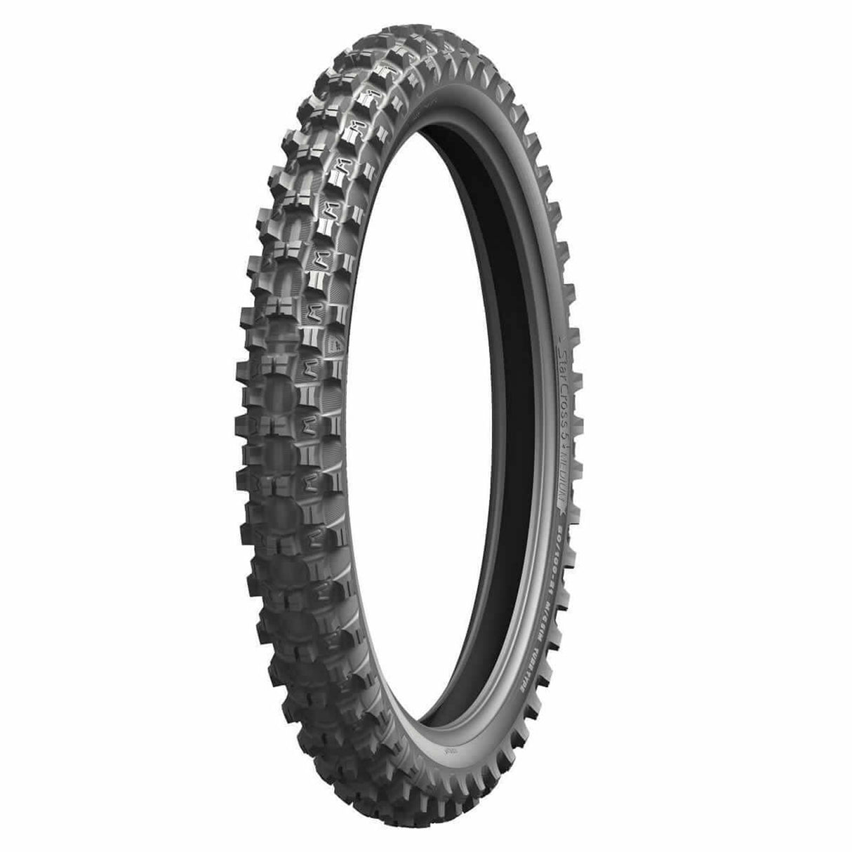 Michelin Starcross 5 Medium Front Tyre 90/100-21 57M Tube Type - EasyR
