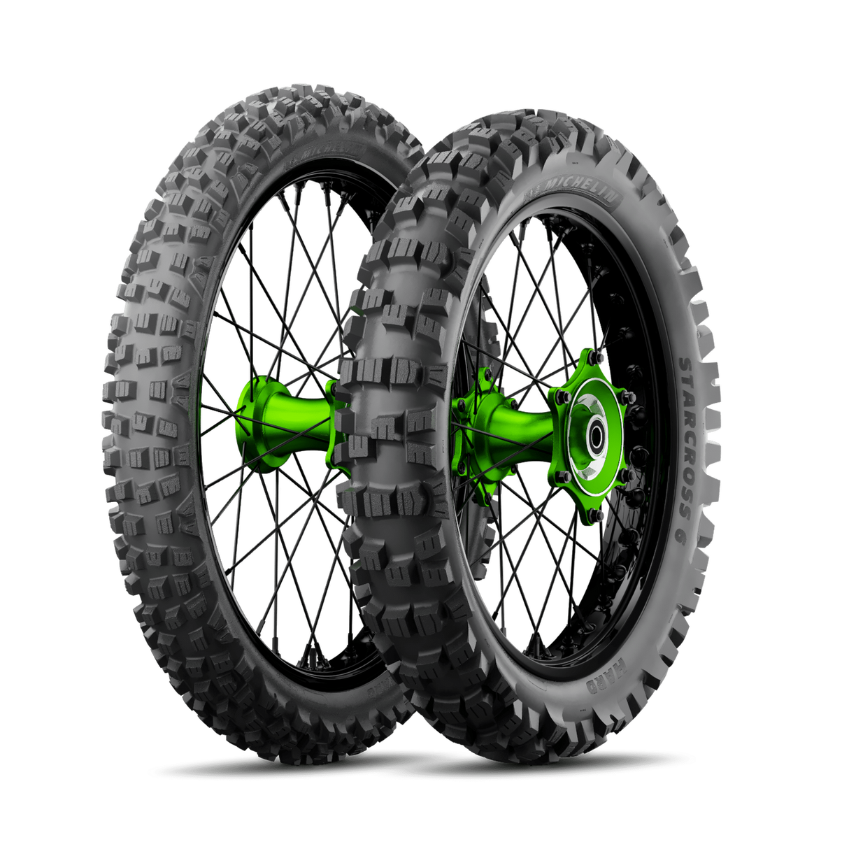 Michelin Starcross 6 Hard Front Tyre 90/100-21 57M Tube Type - EasyR