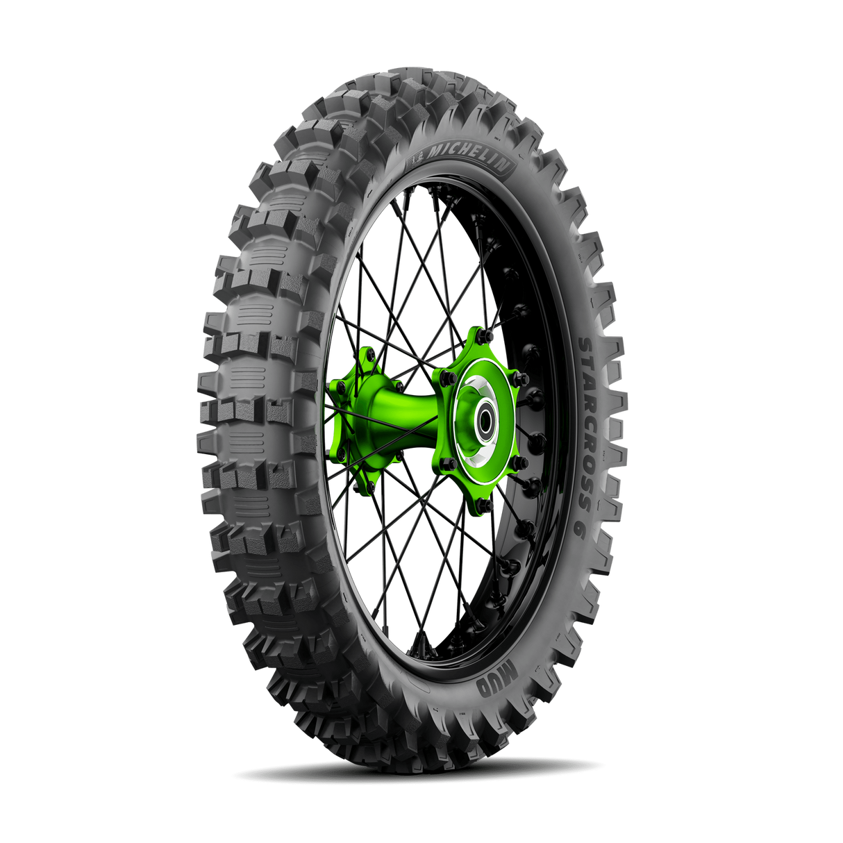Michelin Starcross 6 Mud Rear Tyre 110/90-19 62M Tube Type - EasyR