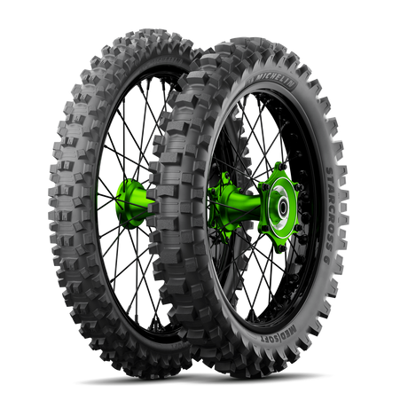 Michelin Starcross 6 Medium/Soft Rear Tyre 120/90-18 65M Tube Type - EasyR