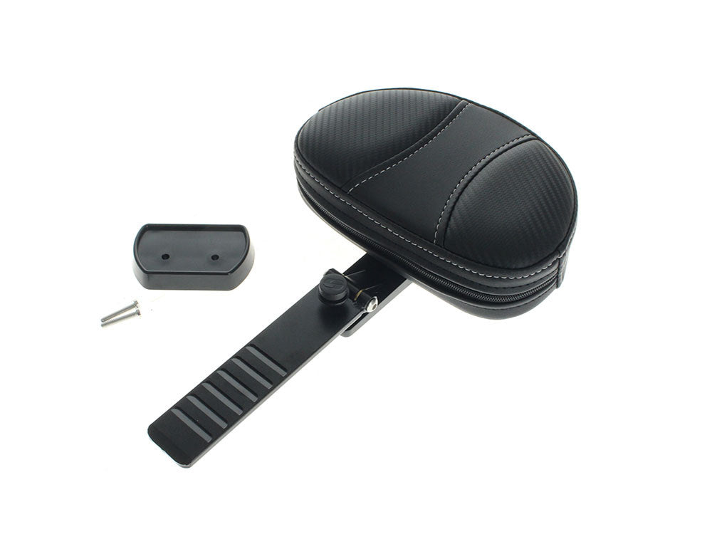 Saddlemen SAD-15828D Dominator Driver Backrest for Saddlemen Dominator Solo Seat on CVO Touring 23-Up/Street Glide/Road Glide 24-Up