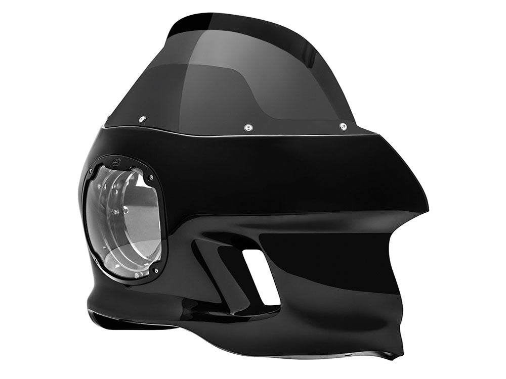 Saddlemen SAD-896-04-15589 S-RT Mini Fairing Gloss Black for Dyna 96-05