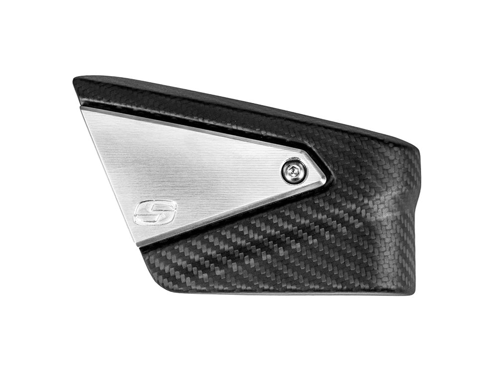 Saddlemen SAD-CF-8-0007M Carbon Coil Cover Matte Finish for Harley-Davidson Softail 18-Up/CVO Touring 23-Up/Street Glide/Road Glide 24-Up/Touring 25-Up