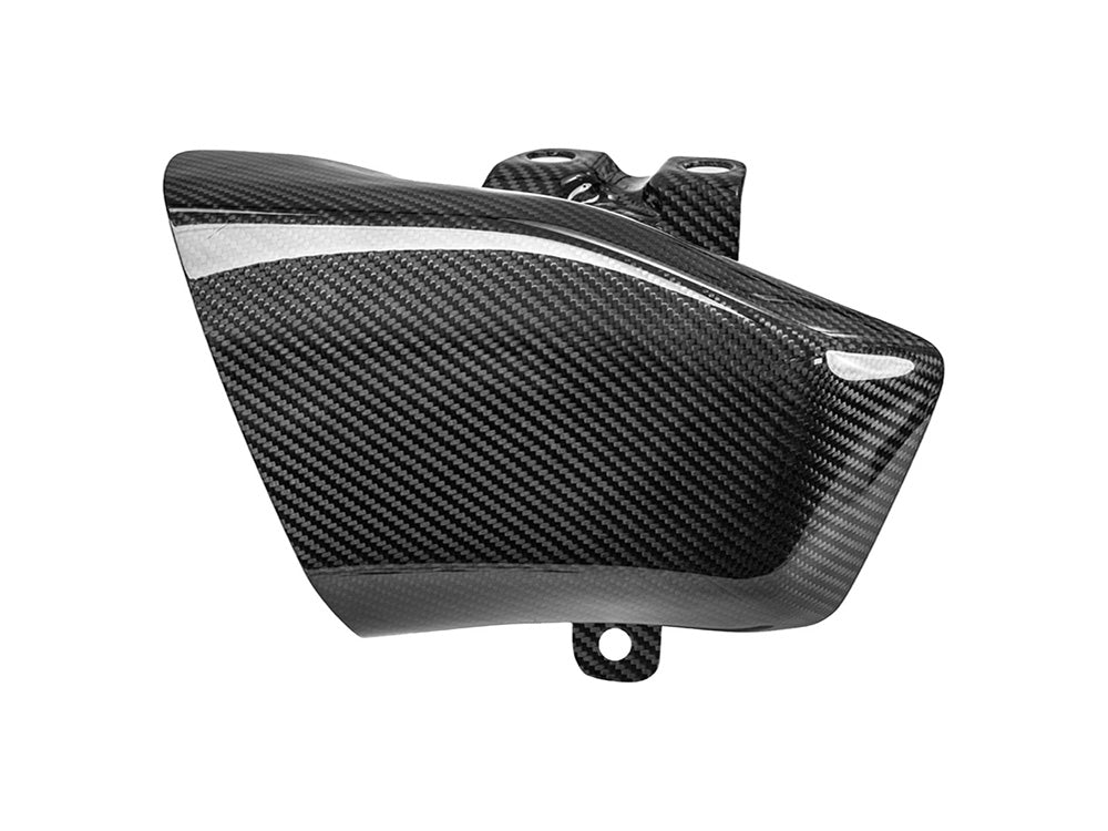 Saddlemen SAD-CF-817-07-001 Carbon Fiber Rear Cylinder Air Scoop Gloss Finish for most Harley-Davidson Touring 17-24