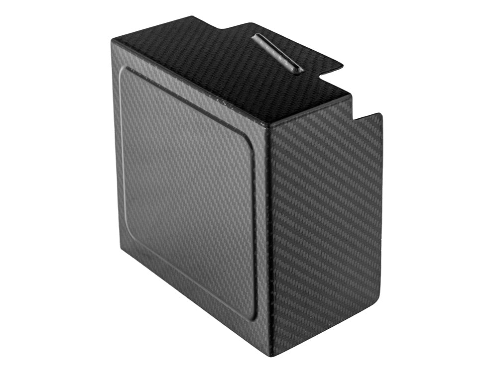 Saddlemen SAD-CF-899-04-002M Carbon Battery Side Cover Matte Finish for Harley-Davidson Dyna 97-05