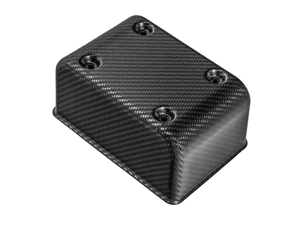 Saddlemen SAD-CF-899-04-003M Carbon Electrical Panel/Fuse Box Cover Matte Finish for Harley-Davidson Dyna 99-03