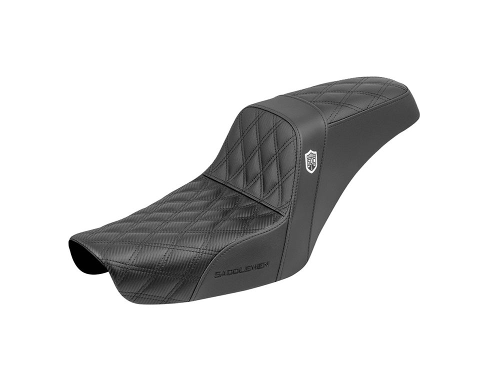 Saddlemen SAD-SC89604D0 San Diego Customs Pro Series Gripper Dual Seat for Harley-Davidson Dyna 96-03