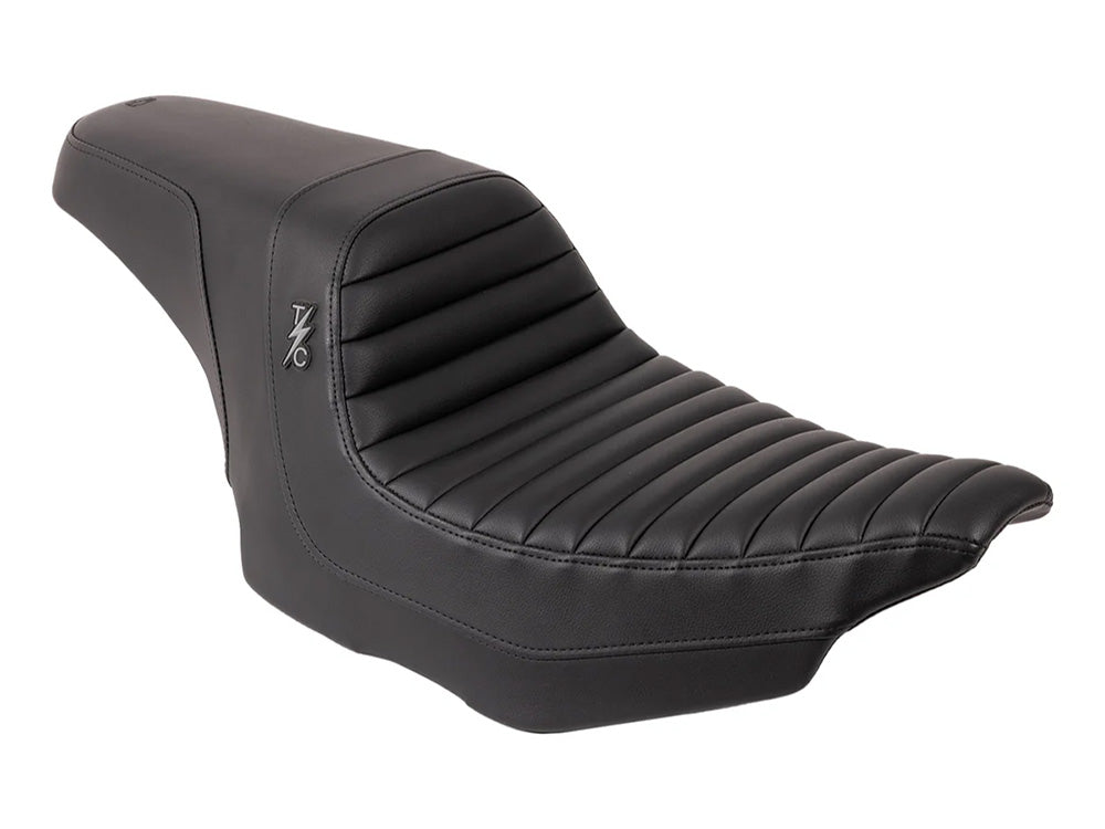 Saddlemen SAD-TS82307T Thrashin' Pro Series Tuck & Roll Dual Seat for Harley-Davidson CVO Touring 23-Up/Street Glide/Road Glide 24-Up/Touring 25-Up