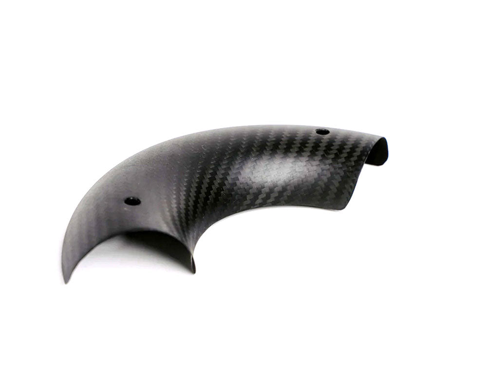 Sawicki Speed SAW-930-07001 Curved Rear Heatshield Carbon Fiber for Sawicki Exhausts