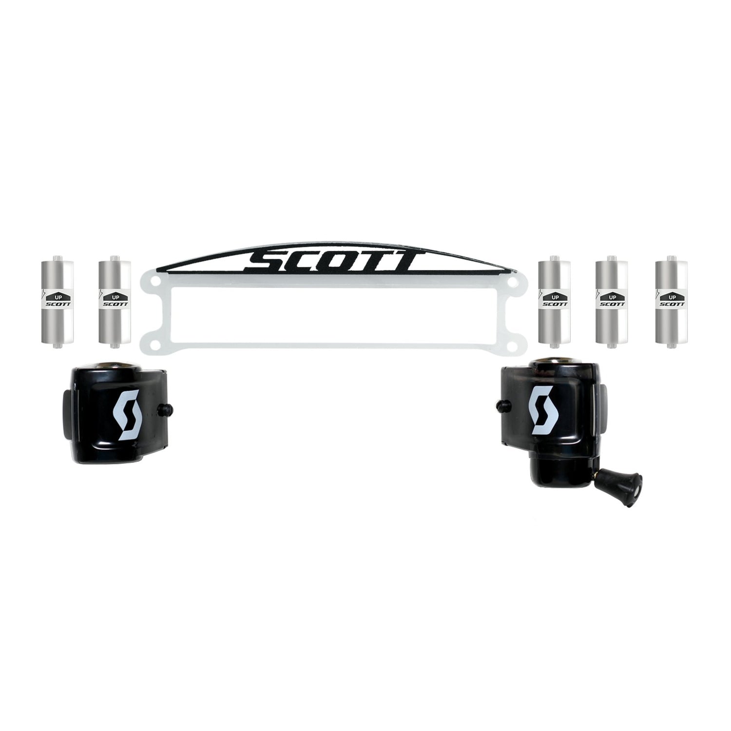 Scott Works Film System Roll-Off Kit w/Anti-Stick Grid Black for Buzz Goggles
