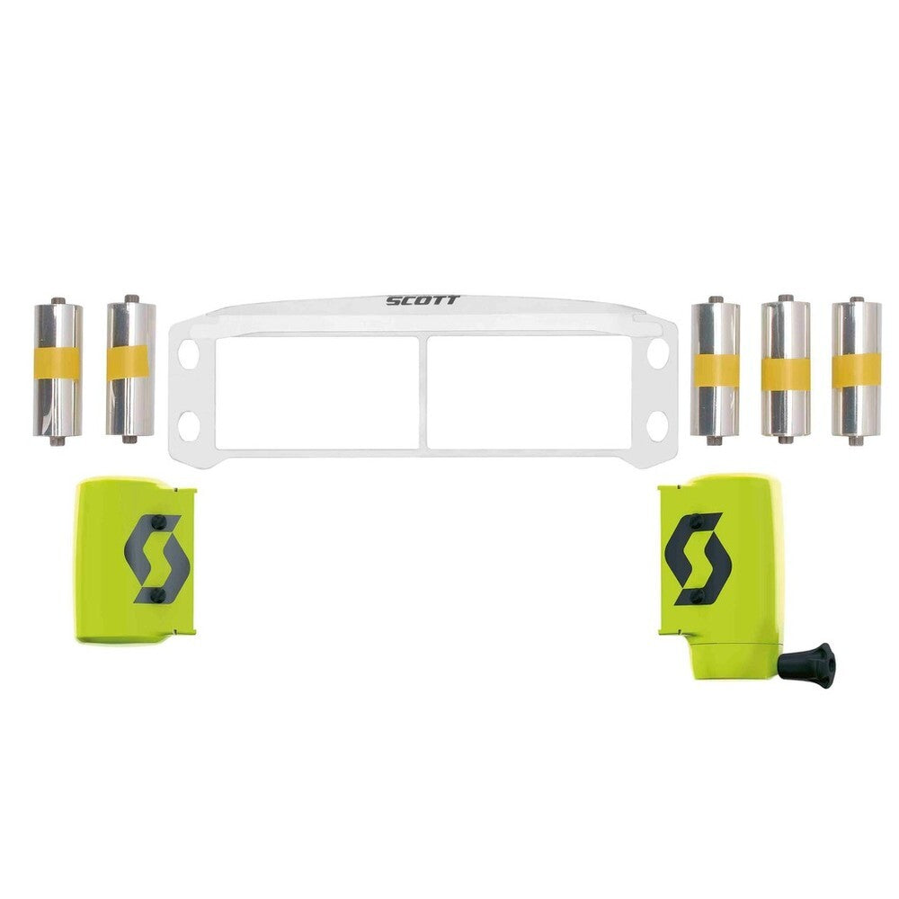 Scott Works Film System Roll-Off Kit w/Anti-Stick Grid Yellow for Prospect/Fury Goggles