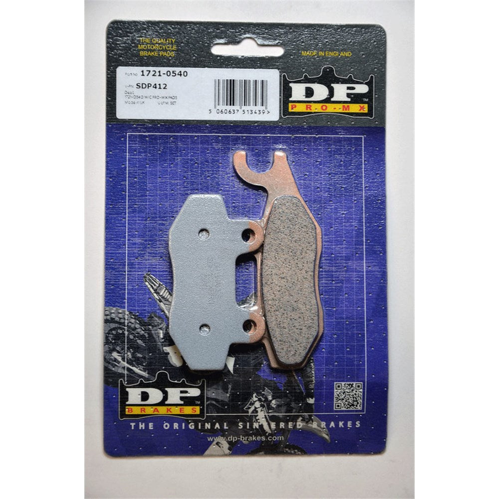 DP Brakes SDP412 SDP Pro-MX Brake Pads