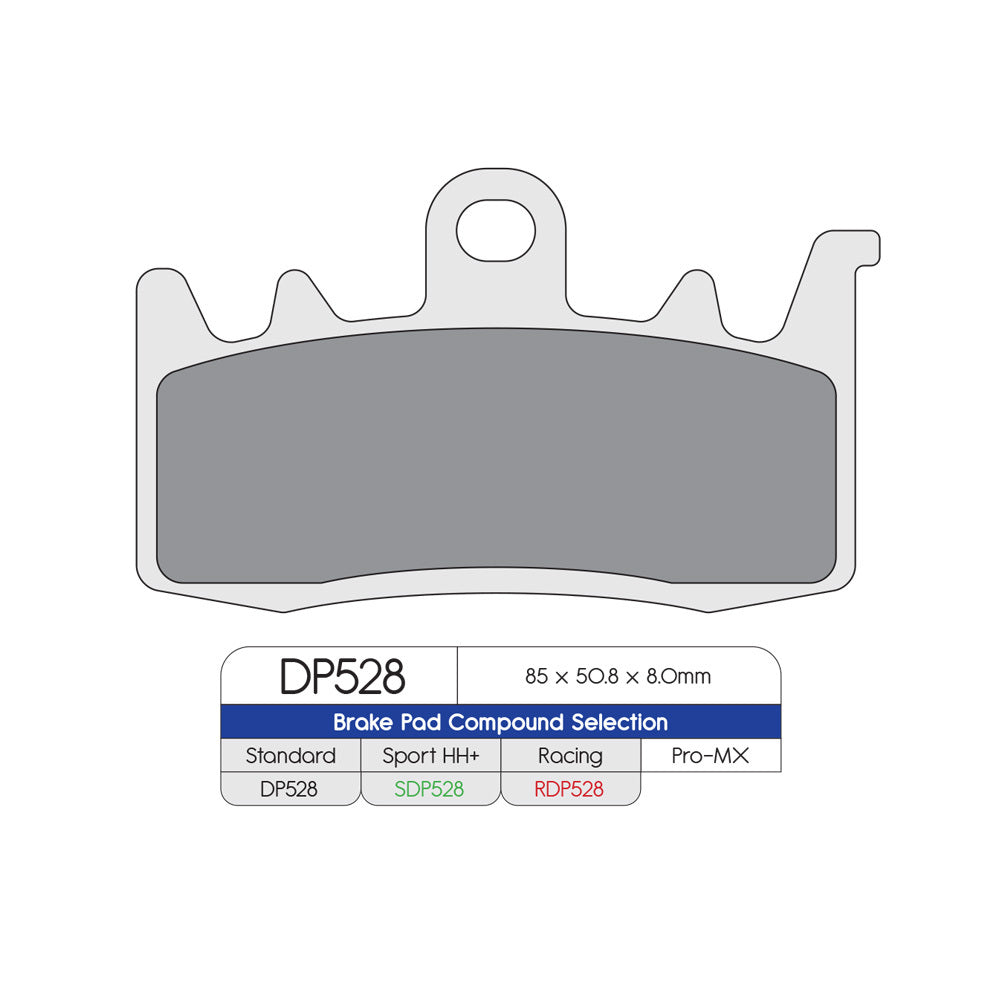 DP Brake Pads SDP528 SDP SPORT HH+ Brake Pads