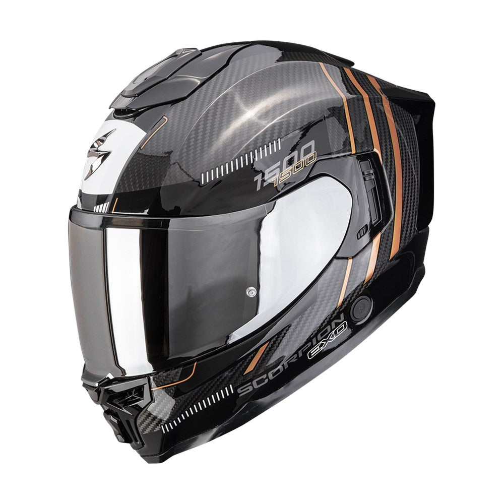 Scorpion EXO-1500 Carbon Air Zity Black/Copper Helmet