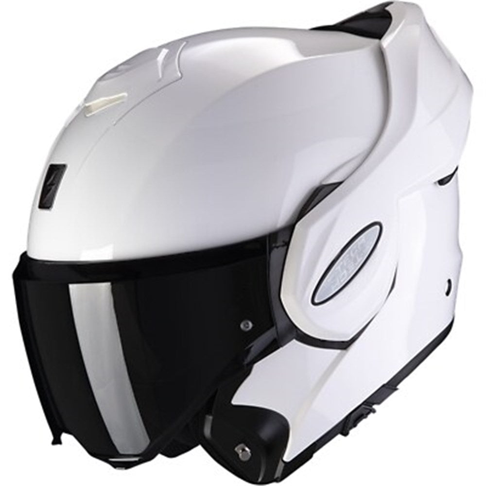 Scorpion EXO-Tech Evo Solid White Helmet