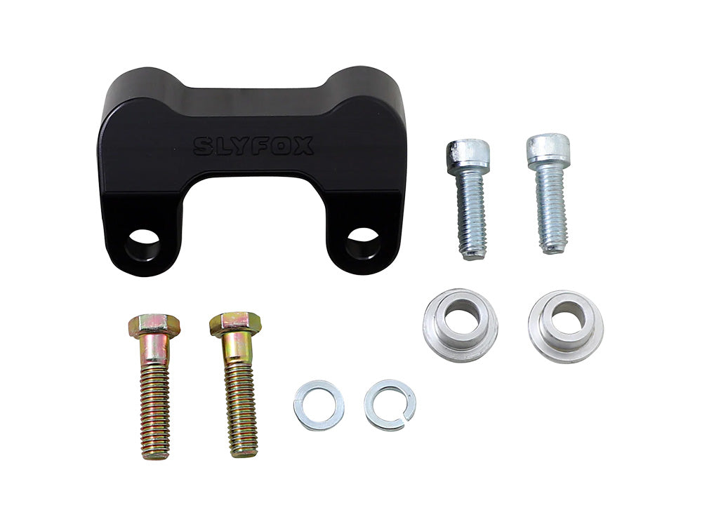 Slyfox Performance SF-0602-1154 Road Glide Riser Adapter Black for Harley-Davidson Road Glide 15-23