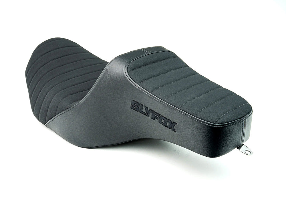 Slyfox Performance SF-0801-2056 Highnoon Tuck N Roll Dual Seat for Harley-Davidson CVO Touring 23-Up/Street Glide/Road Glide 24-Up/Touring 25-Up