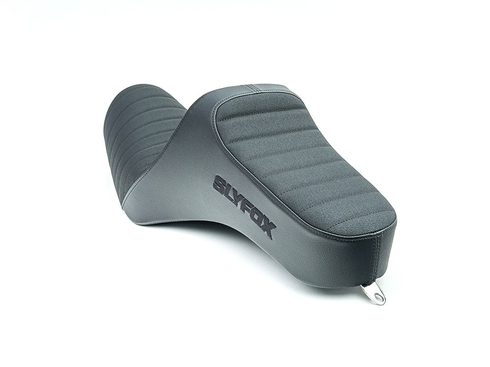 Slyfox Performance SF-0804-0828 Highnoon Tuck N Roll Dual Seat for Harley-Davidson Sportster 04-21