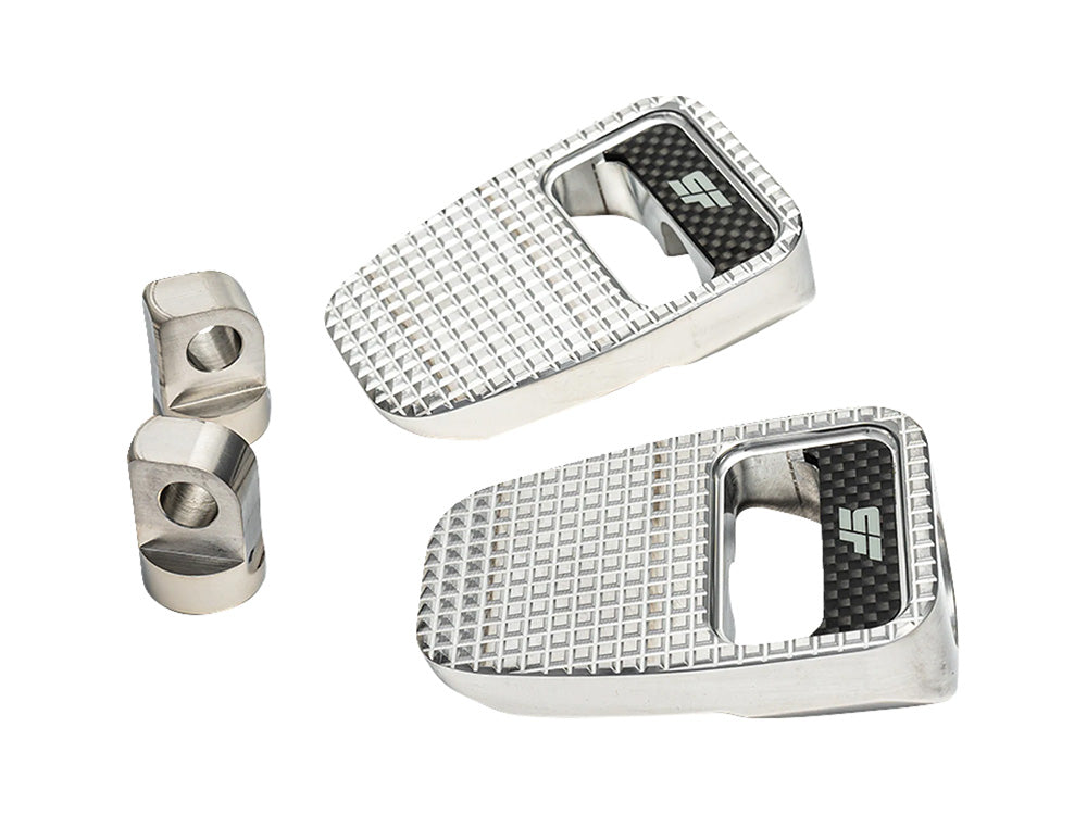 Slyfox Performance SF-1620-2530 Fatty Footpegs Polished w/H-D Male Mount