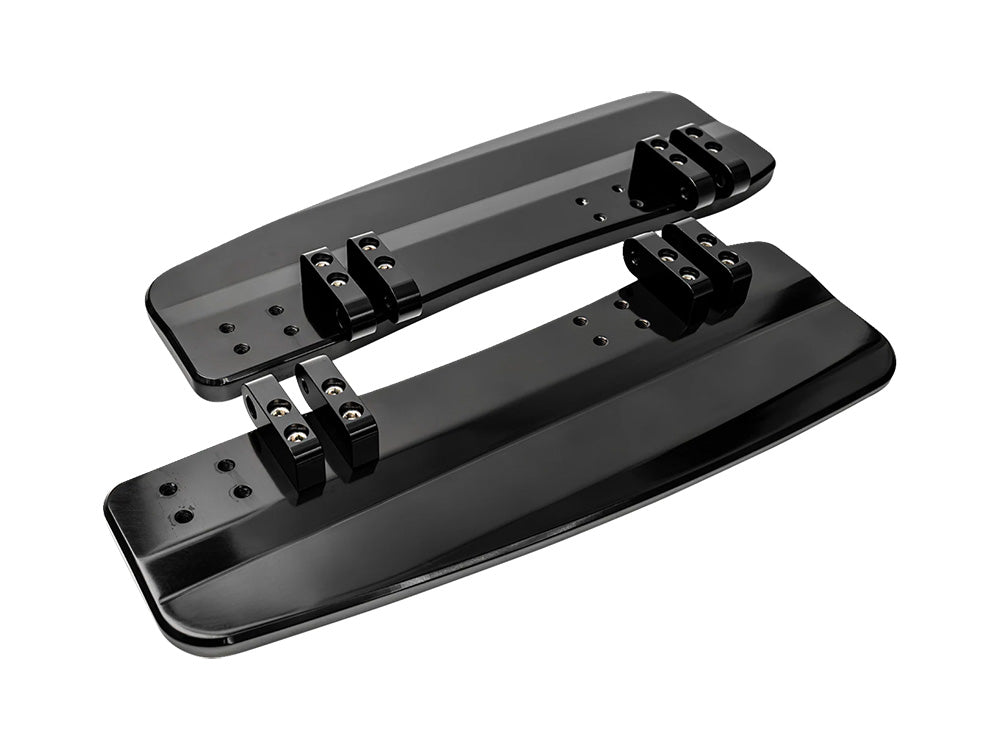 Slyfox Performance SF-1621-1152 Bagger Front Floorboards Black for Harley-Davidson Touring 80-Up/FL Softail 86-17/Dyna Switchback 12-16