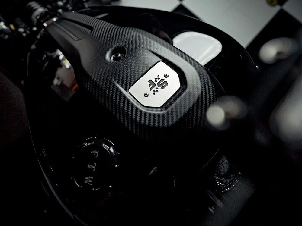 Slyfox Performance SF-2201-0290 Carbon Dash Gloss Finish for Harley-Davidson Low Rider S/Low Rider ST 22-Up/Breakout 25-Up