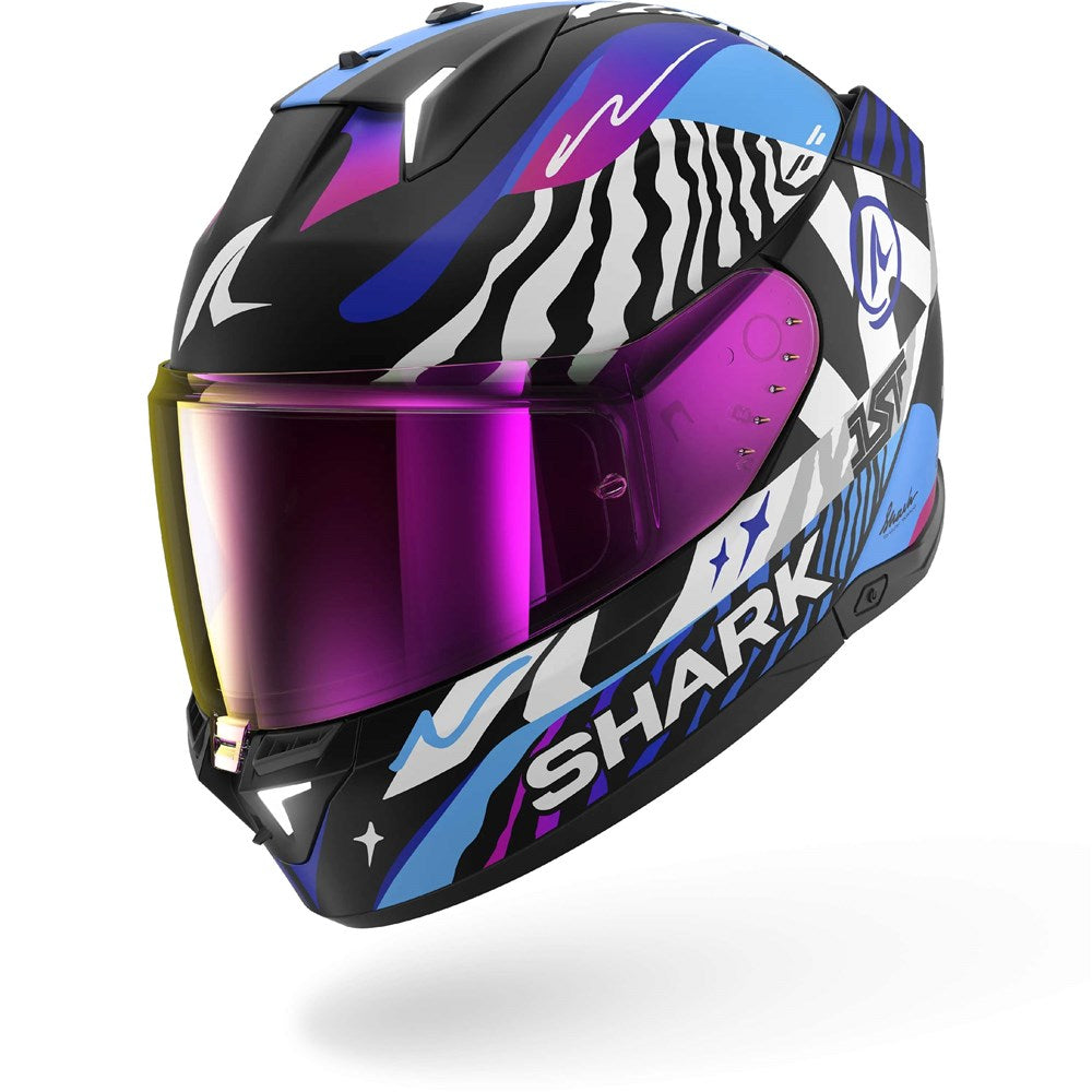 Shark Skwal i3 Speed-Fancy Black/White/Blue Helmet