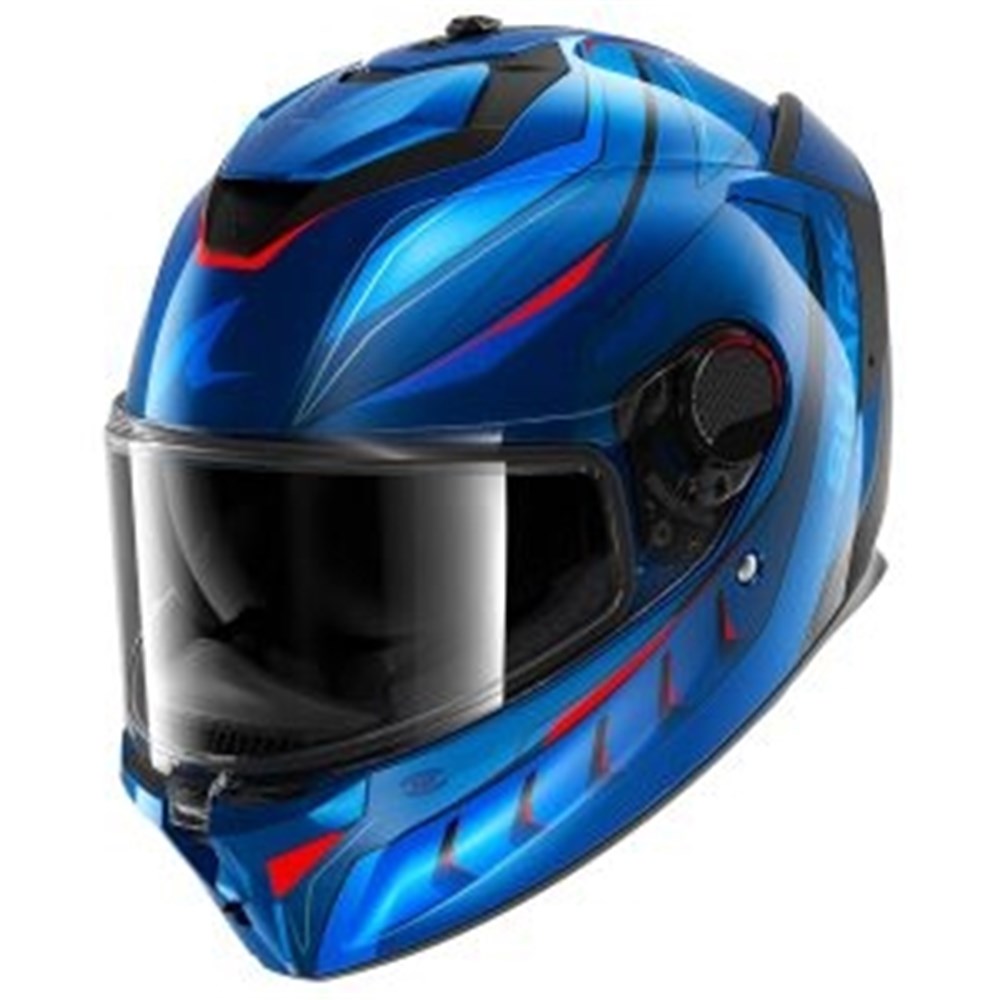 Shark Spartan GT Pro Carbon Mekarium Blue/Orange Helmet