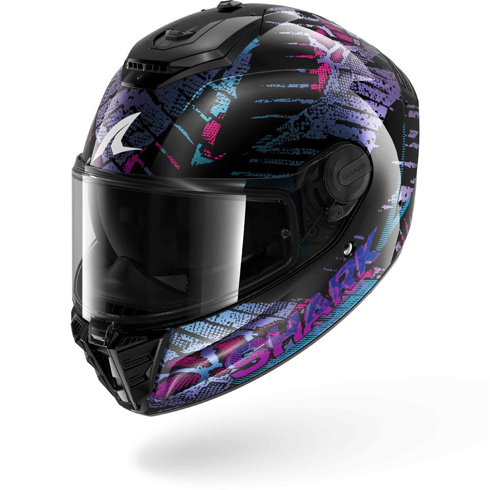 Shark Spartan RS Reptaia Black/Blue Helmet