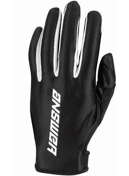 Answer A23 Ascent Black/White Gloves