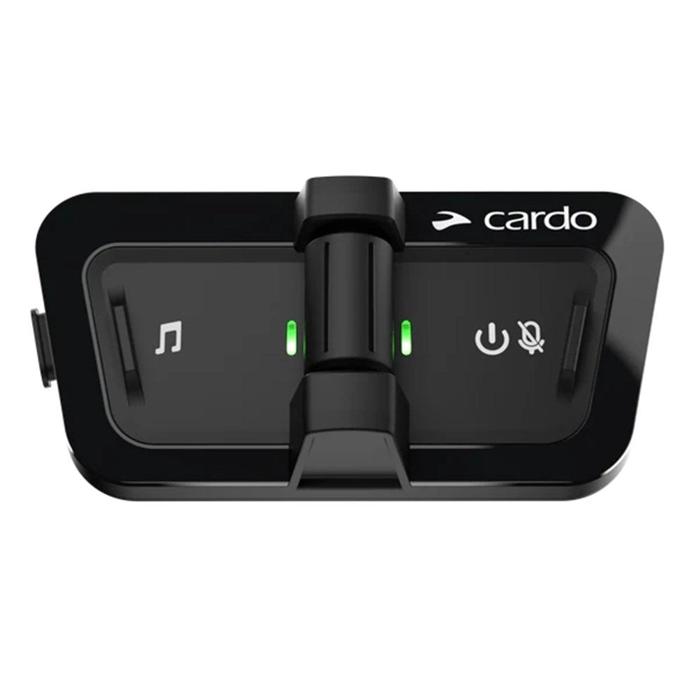 Cardo Packtalk Outdoor Black Single Bluetooth Communication System